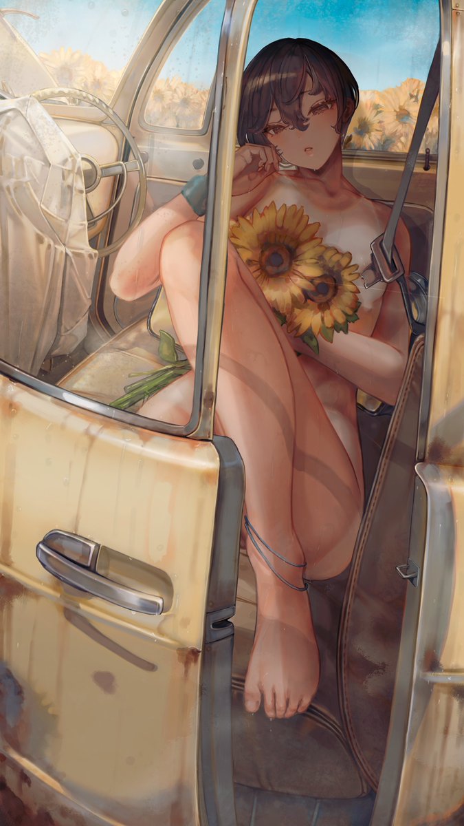 "14時24分 気温32℃ 見慣れた放置車両" 