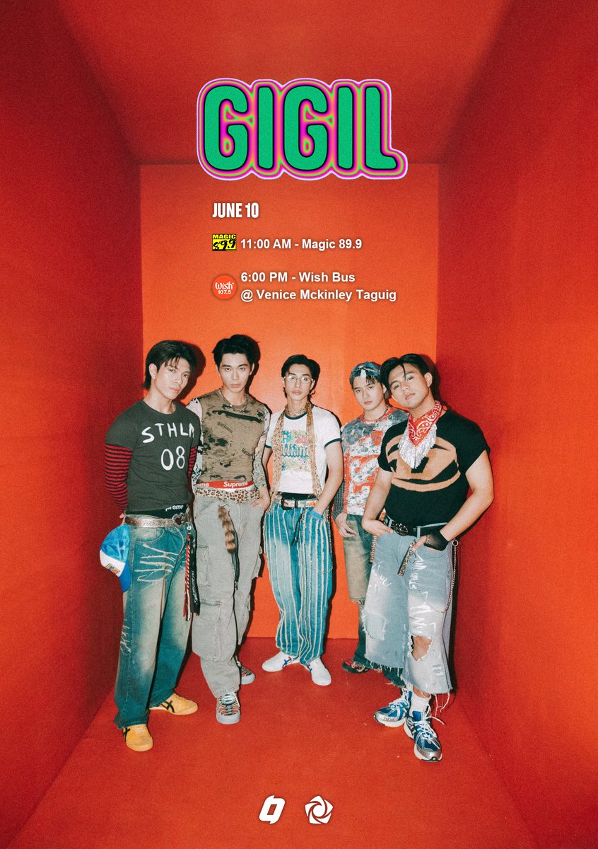 StarMusicPH's tweet photo. Samahan nating maki-#GIGIL at abangan ang @bgyo_ph sa @Magic899 at @wish1075 Bus Venice Mckinley Taguig sa June 10. See you there, ACEs 🧡💥⚡️💢💿🌀

Keep streaming #BGYO_Gigil!
🎧: https://t.co/YkjfrckzB5
🎥: https://t.co/DYCalDI10h

#BGYO #StarMusicPH https://t.co/KFfX7Q9ONm