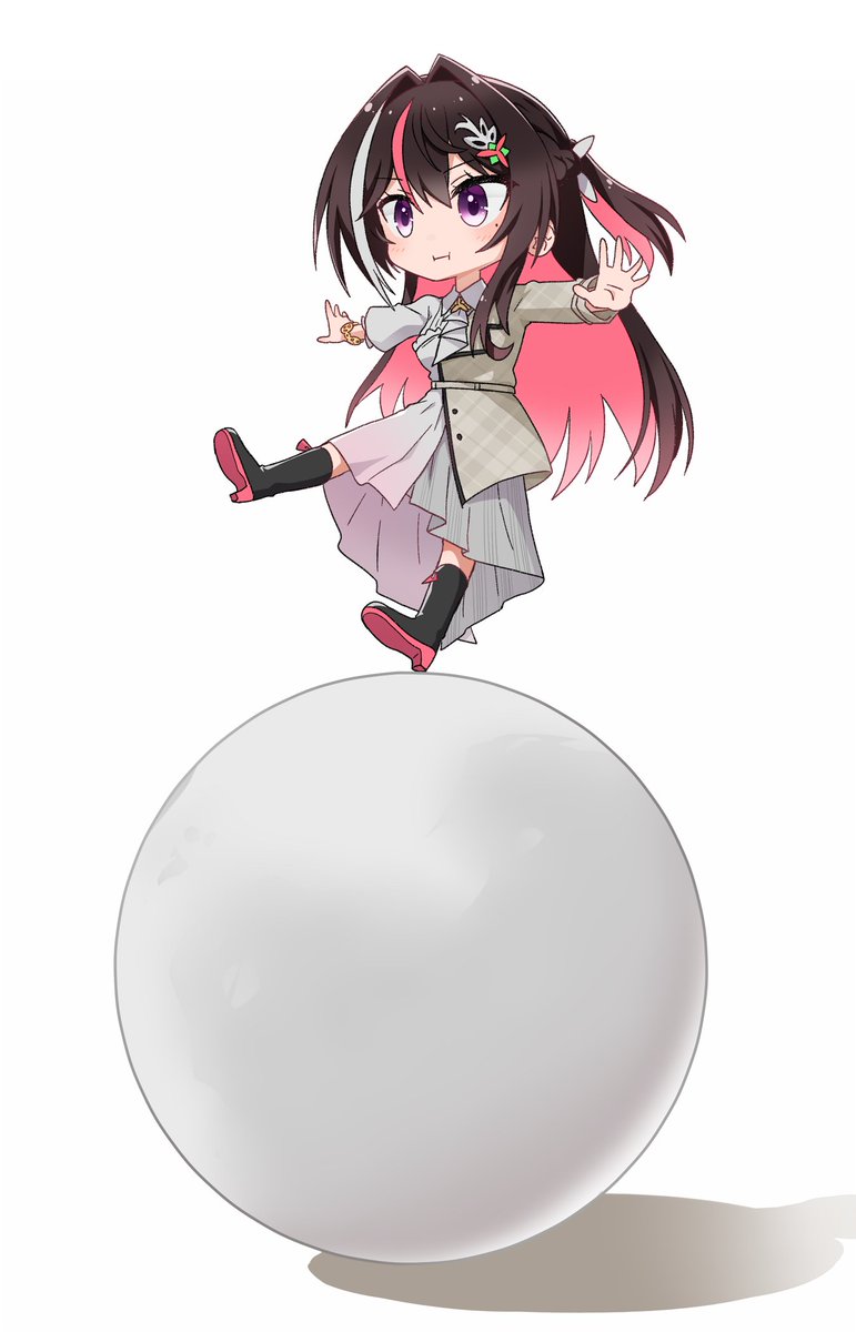 AZKi 「あずきちがんばえー! #AZKi #AZKiART #あずきんち 」|左のイラスト