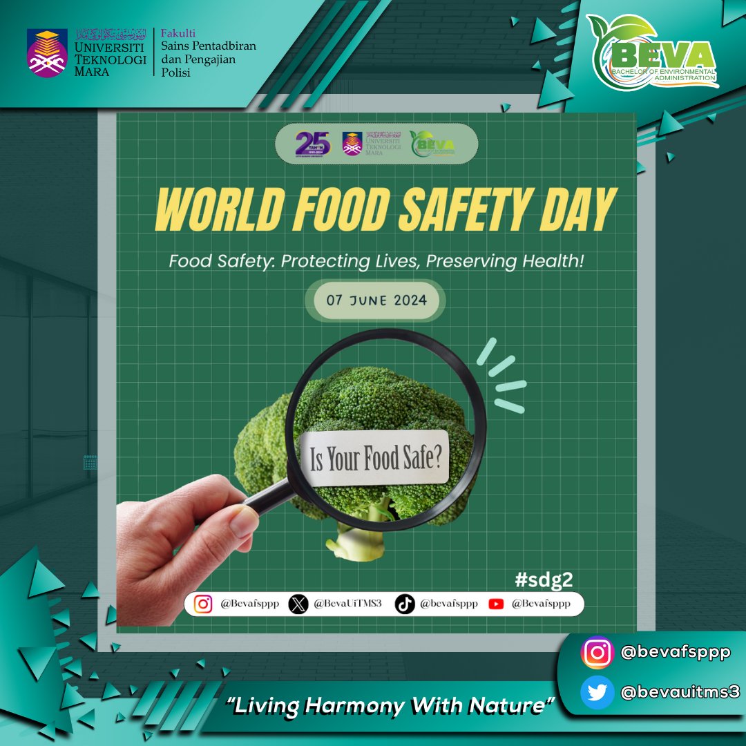 bevauitms3's tweet photo. HAPPY WORLD FOOD SAFETY DAY ✨
#bevafsppp #foodsafetyday https://t.co/Th4nUX1Qvy