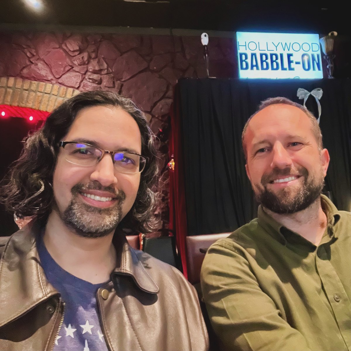 zakiscorner's tweet image. Gettin’ our Babble-on on! #HollywoodBabbleOn