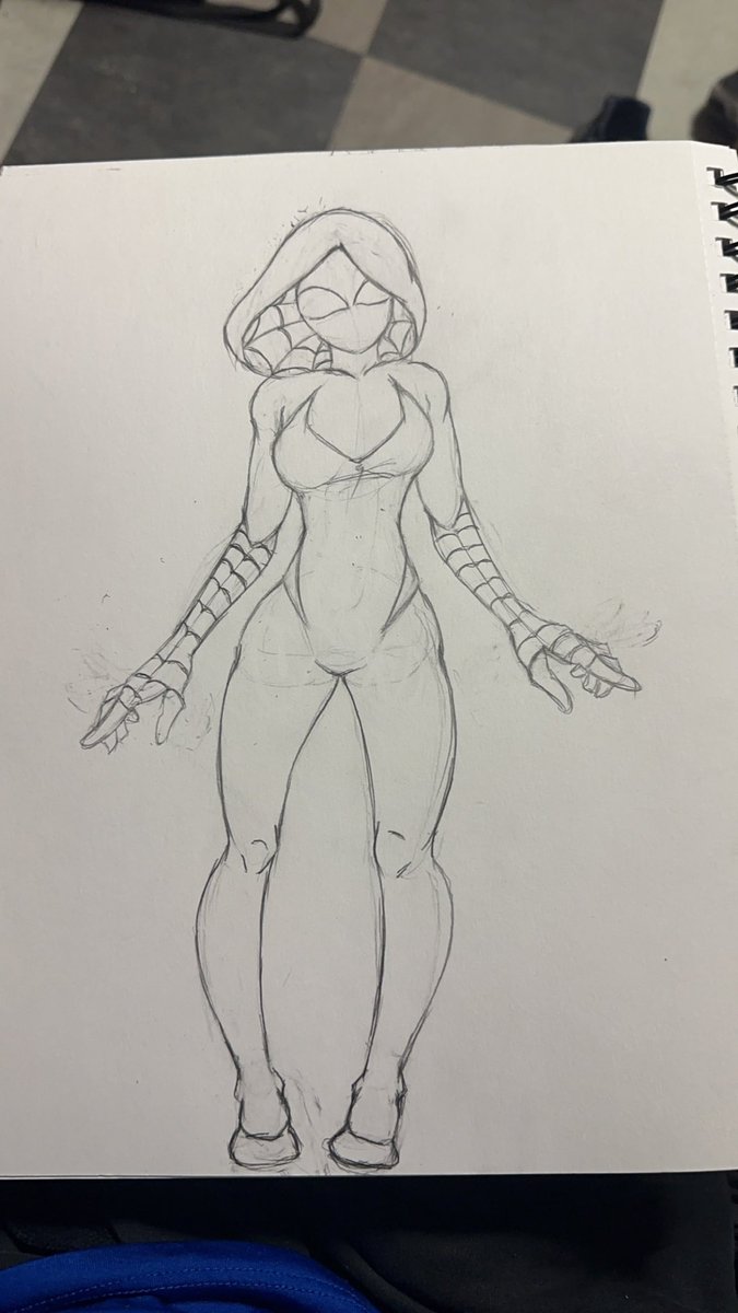 ruthson_art's tweet photo. Question is do I color it ? 
I haven’t used markers in so long https://t.co/u5Hjytr2Wo