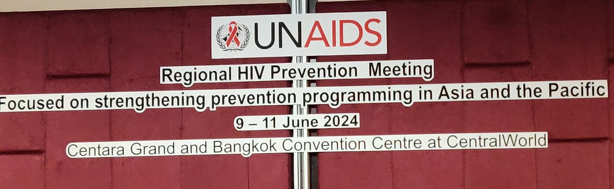 magar_binda's tweet photo. Great start of d Regional HIV prevention meeting -focused on strengthening prevention programming in Asia and the Pacific.
Regional priorities: #ScaleUpReach2KPs
#FocusOnYoungKPs #Pilot2Scale #RefirmLaws #EnablingEnvironment #PlanDesignStrategize https://t.co/rIcOgs60bh