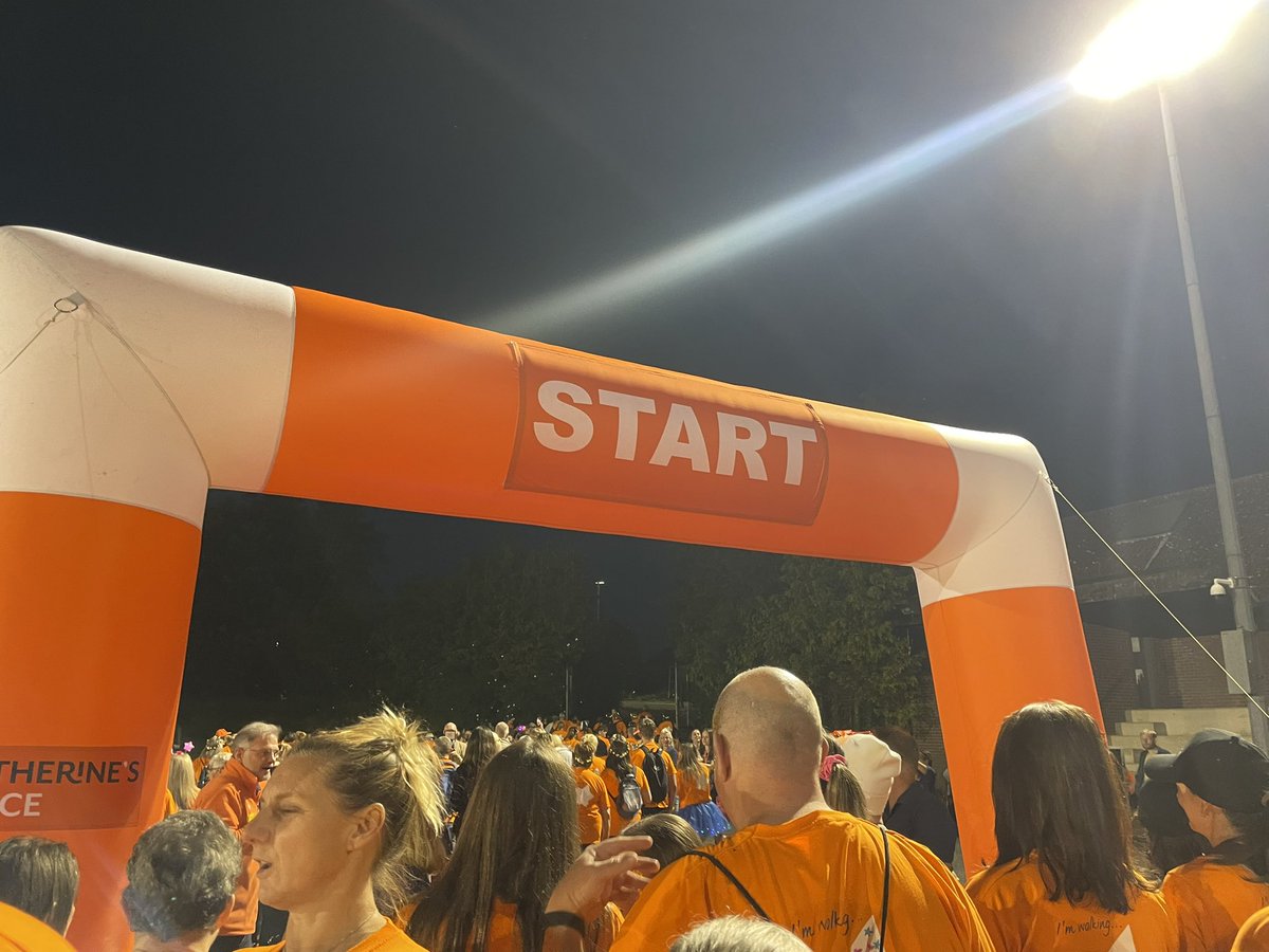 draggingbrakes's tweet photo. Last night I completed the Midnight Walk in aid of St Catherine’s Hospice, not only is this a great charity which supports the local community but a personal challenge having fractured both ankles last year. 7miles #sponoredwalk #charity https://t.co/nGw2kVhrnn