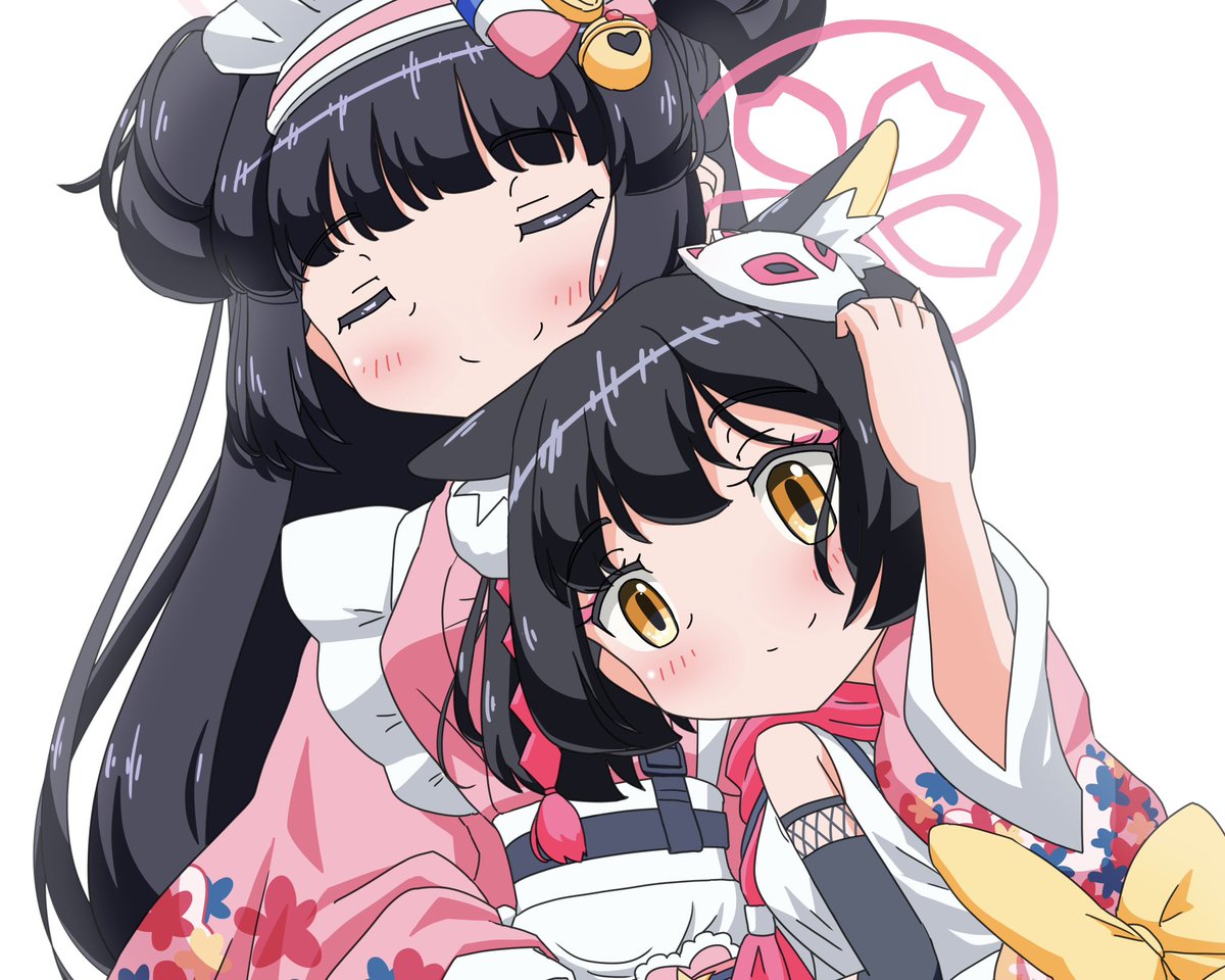 ブルアカ「イズシズは尊い #ブルアカ 」|かが@京都ブルマ6 D-37のイラスト