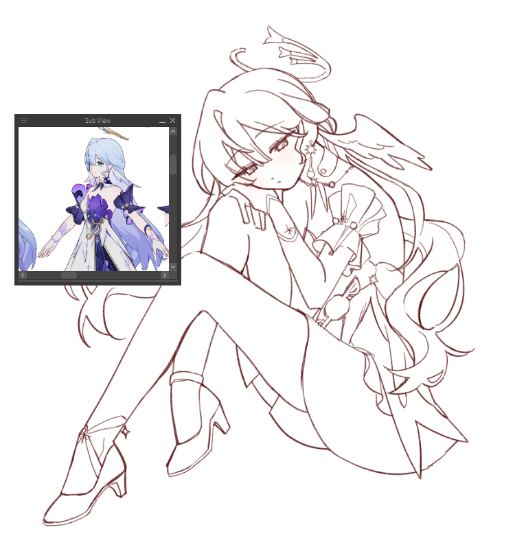 cimouko's tweet photo. cooking... robin sketch i did a while ago! https://t.co/ypE15cKPqi