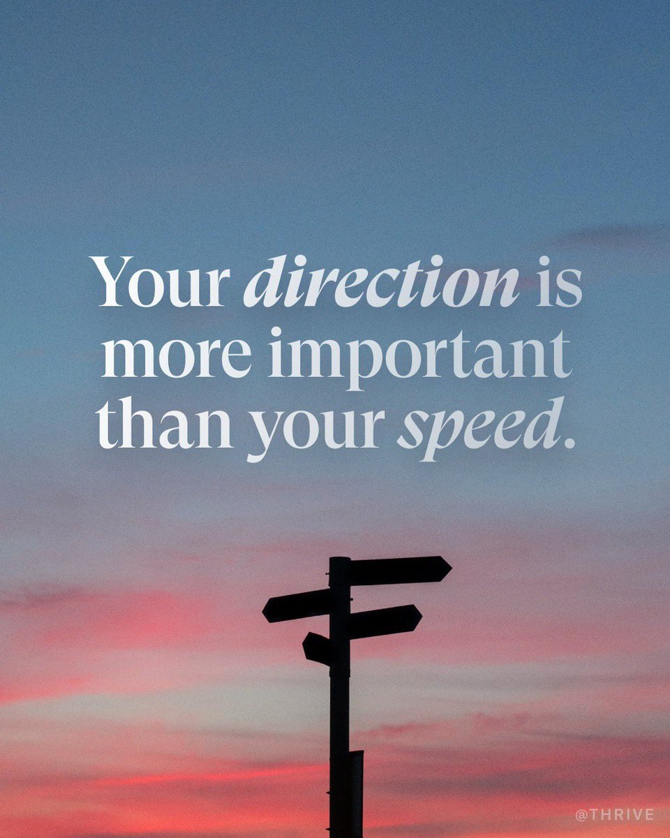 jbrownspokane's tweet photo. Your direction is more important than your speed. 🚀 It's not about how fast you're going but where you're heading. Stay focused on your goals, and progress will follow. 🌟 #PurposefulJourney #FocusOnDirection #StayTheCourse #leadership #personaldevelopment https://t.co/GlLQxbGDpf