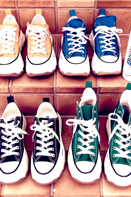 新入りも入った事だしトレックウェーブをまとめてお手入れする日曜日☀️👟
藤生のも一緒にやりたかった 
