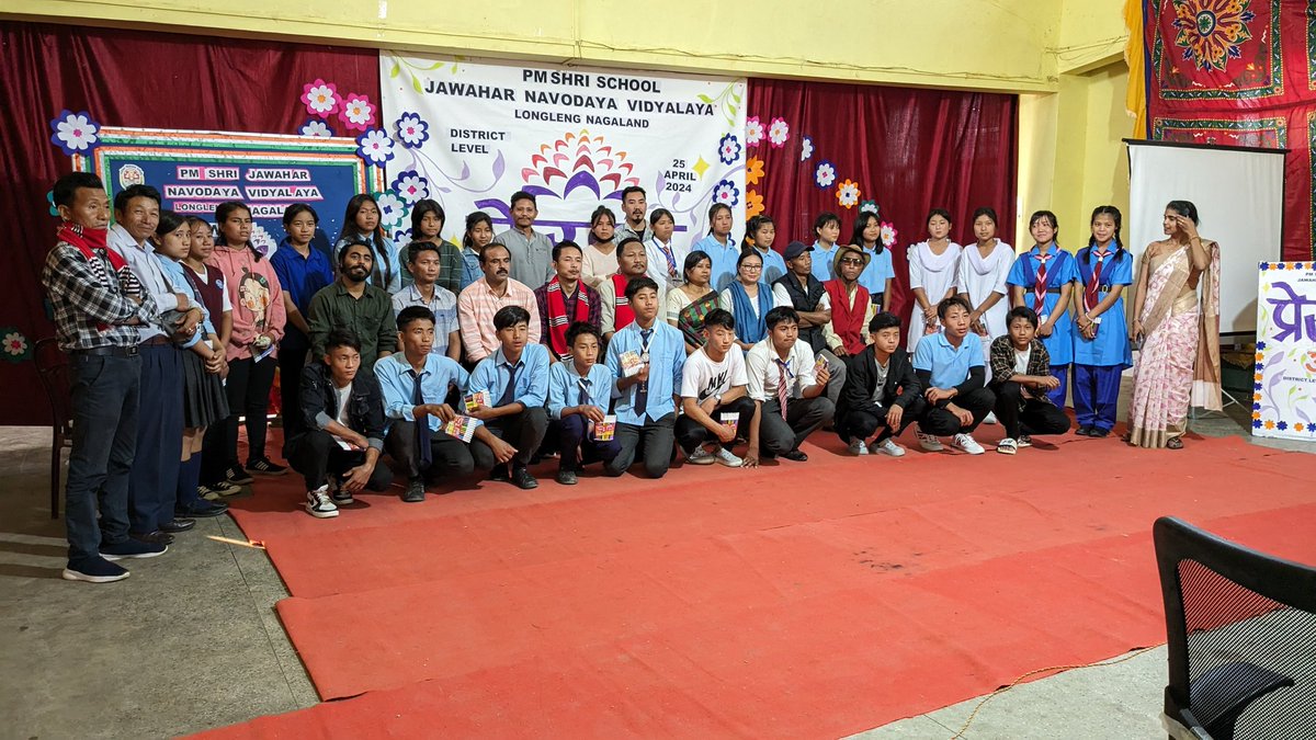 Prena utsav 2024 at PM Shri school JNV Longleng