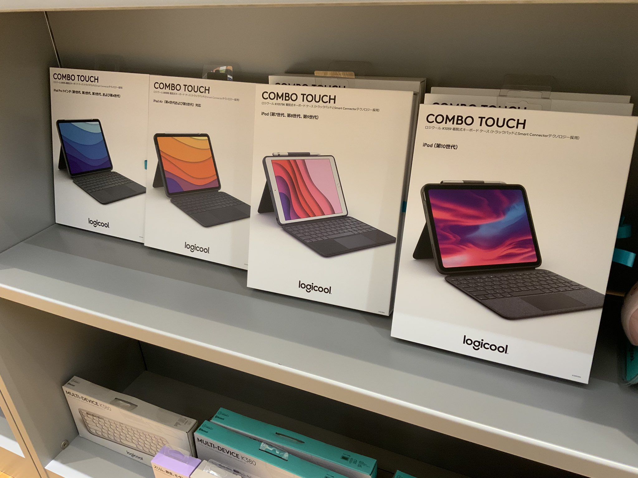 Logicool COMBO TOUCH iPad 第7,8,9世代 【公式通販】