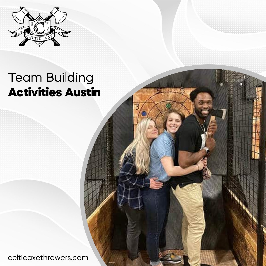 Level up your team bonding with unforgettable axe-throwing experiences in Austin! At Celtic Axe Thrower, we offer the perfect blend of fun and team building. 

bit.ly/3n1G9oL 

#TeamBuilding #Austin #CelticAxeThrower