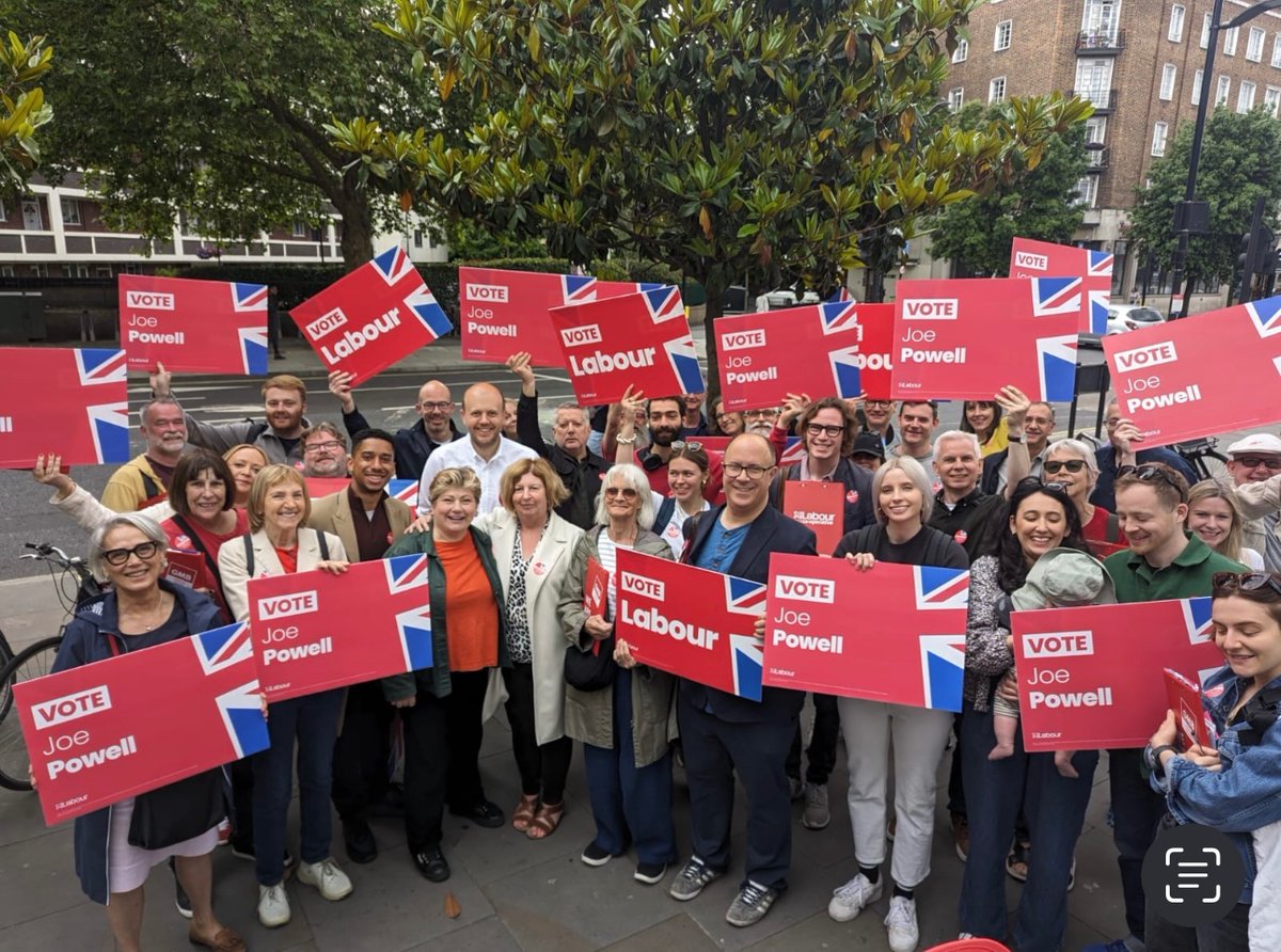KensingtonCLP's tweet photo. Our brilliant Kensington &amp; Bayswater team was out in force in super Saturday in Bayswater, Lancaster and North Kensington.
A special thanks to @KarenPBuckQP @EmilyThornberry @IslingtonSouth  Westminster councillors for joining us. #VoteLabour #VoteJoePowell https://t.co/ILn6YLrqbc