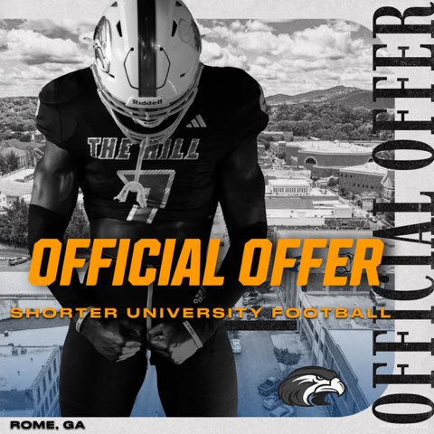 Humbled and blessed to receive an offer from Shorter University.