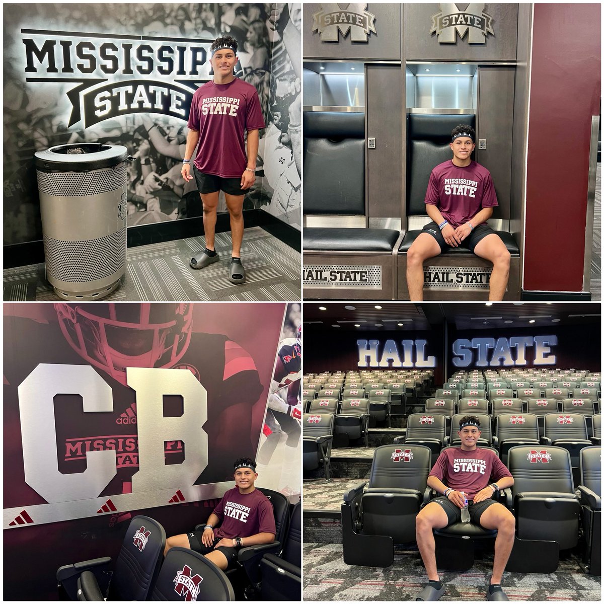 calebcruz2027's tweet image. Blessed to play this game and have these opportunities 🙏🏽

I had a great @HailStateFB camp today and I appreciate all the coaches, the teachings and their discussions with me. 

My time is coming 💯 #CruzControl 

@Coach_Leb @CoachCBell26 @CoachCliffOdom @coachcstamps