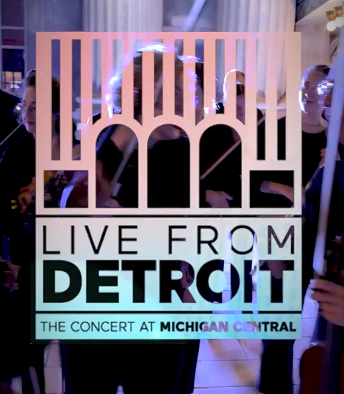 ShowMeDetroit's tweet image. From the @DetroitSymphony...
We love you, Detroit! 
Thank you to our friends at Michigan Central for crafting an event that captured the breadth of Detroit history, artistry, community, and innovation. Let's go! Michigan Central Station is now OPEN.
VIDEO: bit.ly/3VIZF8d