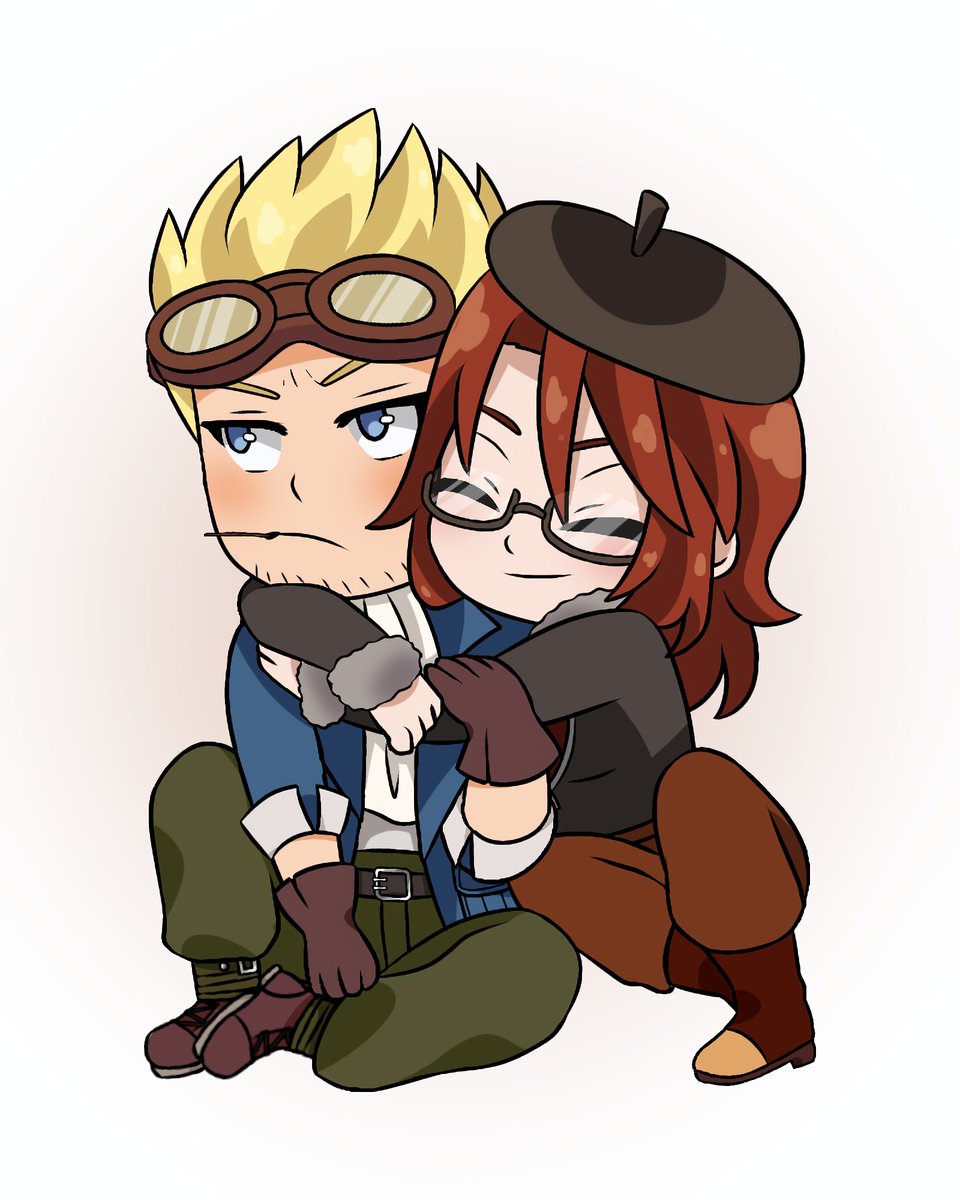 SkyMaiden16's tweet photo. Commissioned by @/terrabear.art
Thank you so much! I love drawing these two! They're just so wholesome!
#KH #KingdomHearts #KHOC #OriginalCharacter #OC #Lea #KHLea #KingdomHeartsLea #Reitah #KHReitah #KingdomHeartsReitah #Cid #FFCid #CidHighwind #FinalFantasyCid #Commission https://t.co/WYiZYNWeGl