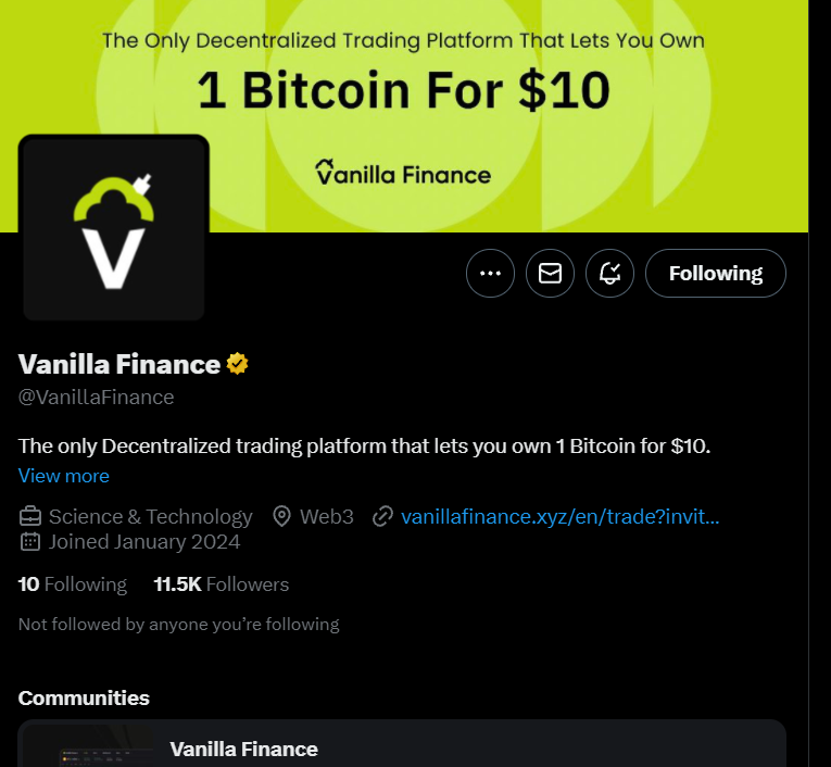 MesotheliomaTre's tweet image. Thanks for this amazing opportunity, I really appreciate it, God bless You, Best wishes for You Keep building! We keep supporting!!🫶🫡 #ILoveVanillaFinance #BuildOnScroll

0xB59893B49dcd891EfCB7c16D0641695F6431fD46
