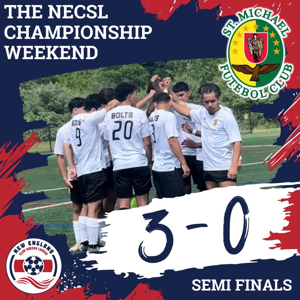 SMFC 2005 boys onto the finals tomorrow, Sunday June 9th at 3:30pm after a strong 3-0 performance in the semi final over SFC New England of the NECSL Championship Weekend. Best of luck boys!! 🔜🏆