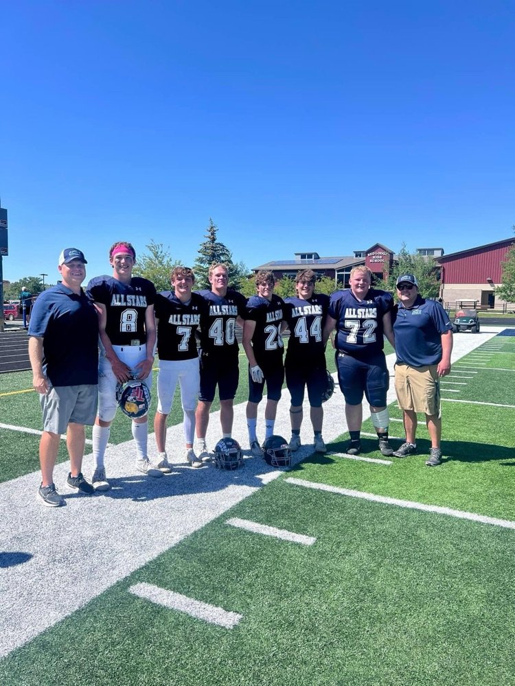 The Rams were well represented today in the Class B All Star Game.