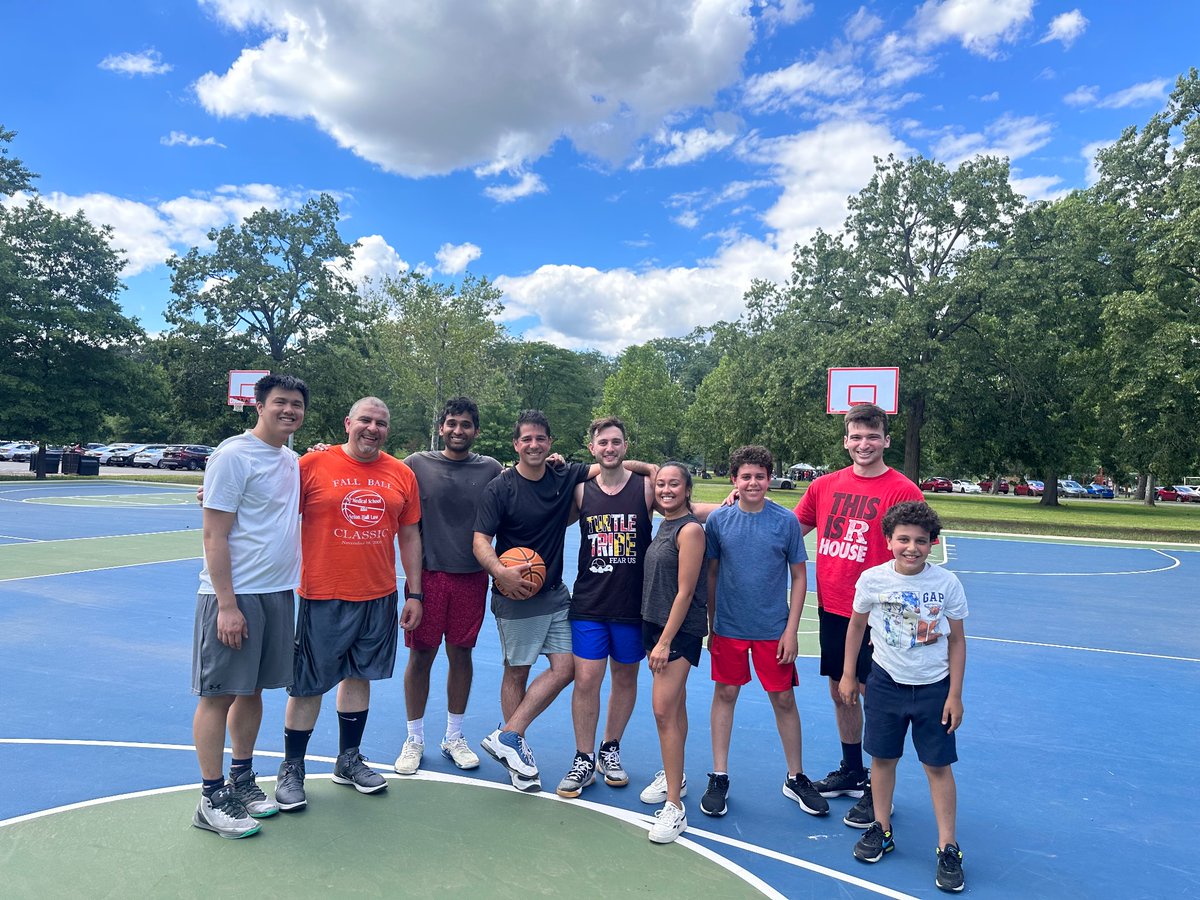 rwjurology's tweet photo. Getting these guys ready for graduation the only way we know - battling is out on the hardwood https://t.co/7fKPHr9x4h