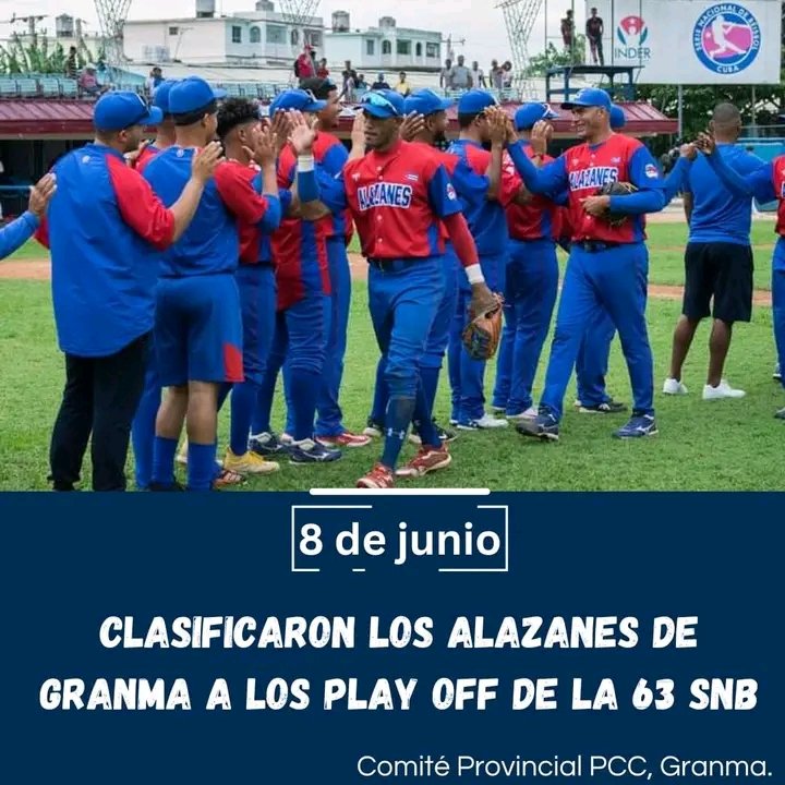 Alazanes 🐎 a buen galope #Vamos por más .
Vamos por la corona 🥇🏆👑.
#Gente que suma .
#PCC Jiguani