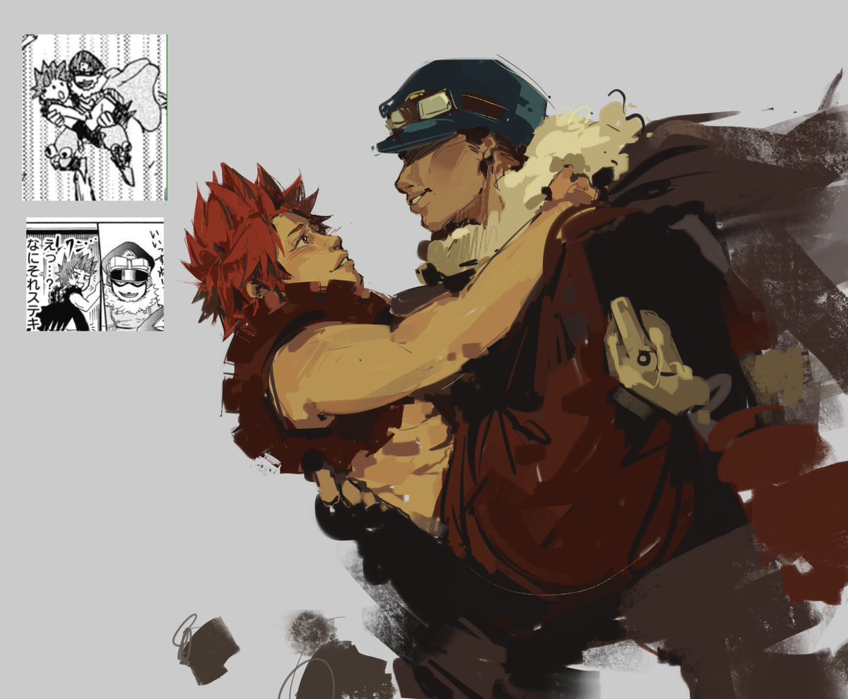 is he yk #kirishima 🏳️‍🌈🤨