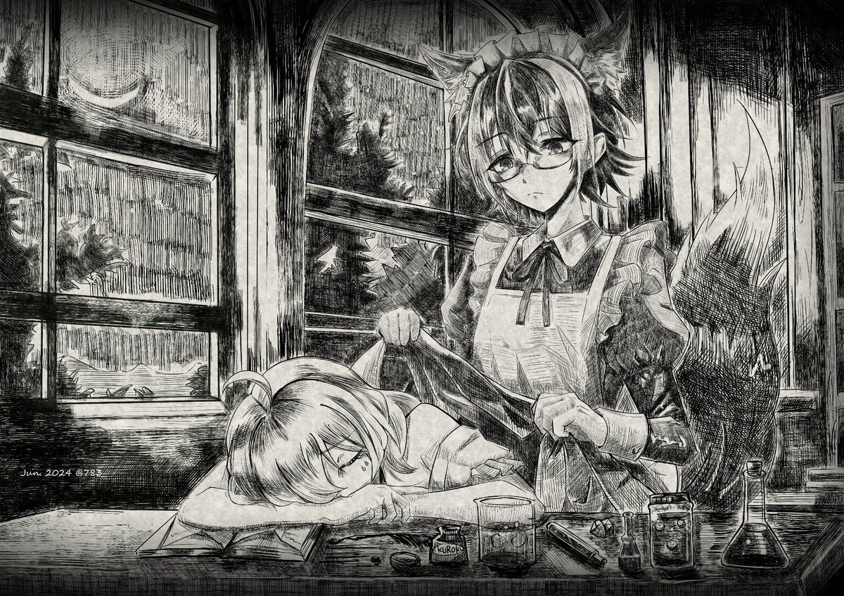HiroChiba2's tweet photo. 2024/06/09
「沃克之鍊金術師與女僕」

偽鋼版畫

#LocoArt
#Toradon https://t.co/IdXv0PKWwH