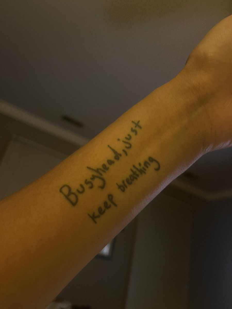 capta1namerika's tweet photo. @bridgetncraig nearly three years w it 🥹 written by noah at the busyhead tour &amp; taking it to MSG https://t.co/V6B5srWvuE