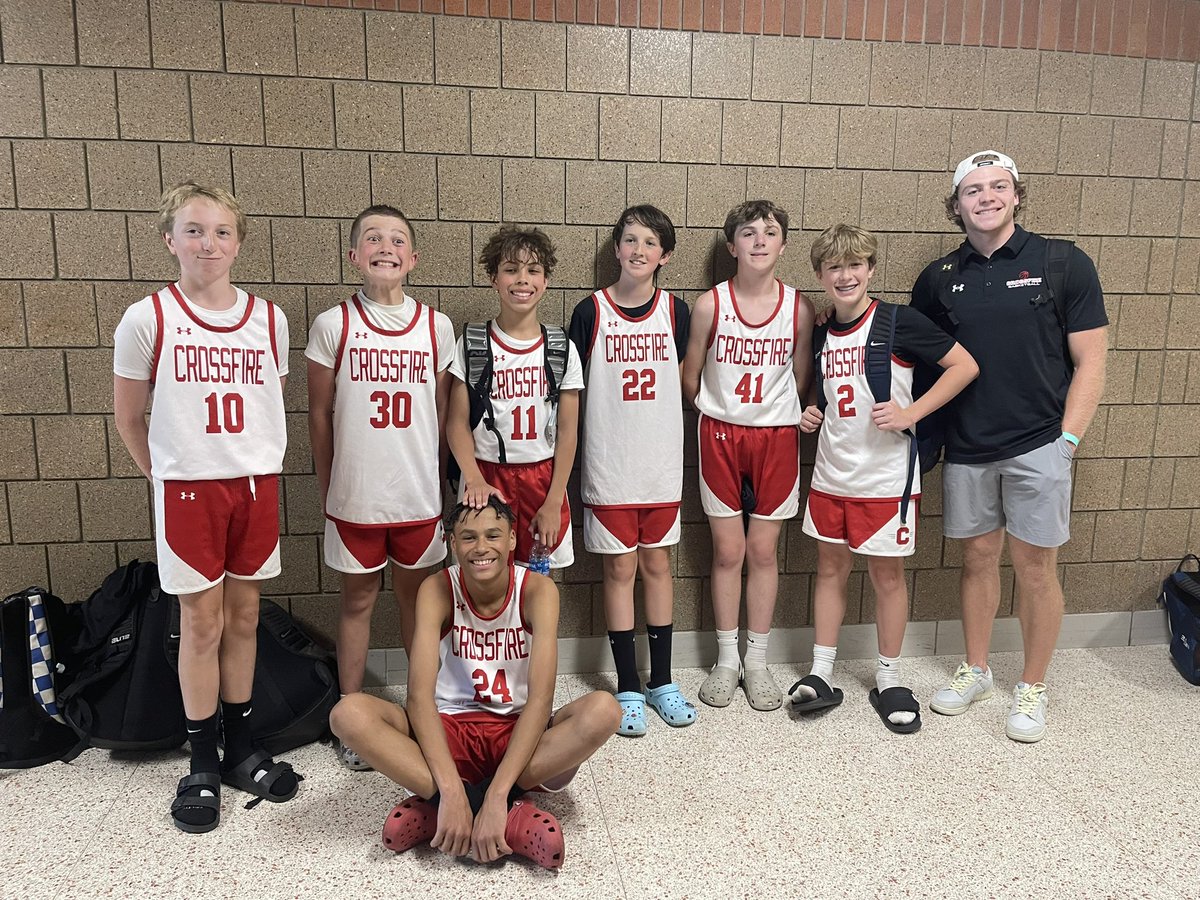 Check off the Heat Summer Showcase! Went 1-2 today, playing short-handed with two of our guys out. Fought hard in the first two, but ended up short. We responded well with a convincing win vs WOTN! Great way to cap off the day, proud of the way we played today. <a href="/mncrossfirebb/">MN Crossfire Basketball</a>