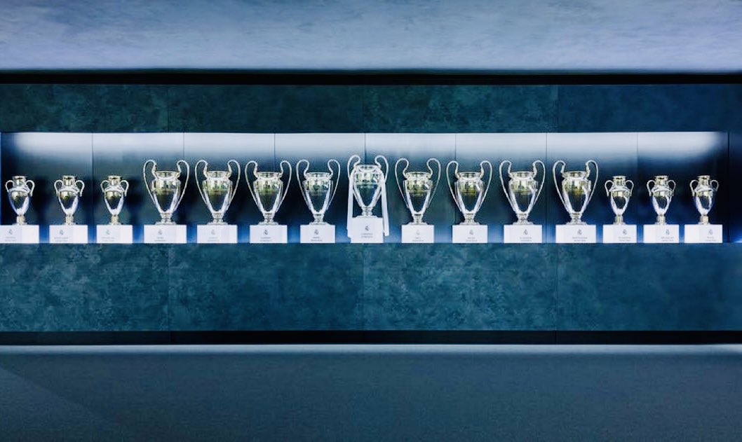 15x UEFA Champions League titles. Champions of Europe. Real Madrid, a class beyond first. #RealMadrid #ChampionsLeague #HalaMadrid