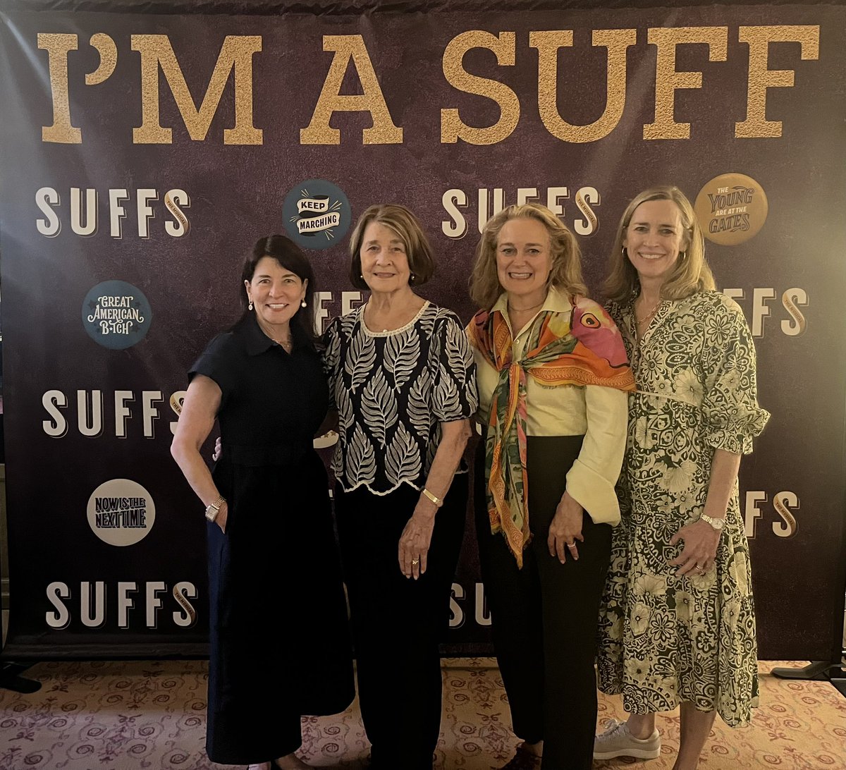 So inspired by the amazing, production of <a href="/SuffsMusical/">Suffs</a> on <a href="/broadwaycom/">broadway.com</a>, about the struggle for women’s right to vote.

‘Whether you succeed or fail,
your ancestors are all the proof you need that progress is possible, not guaranteed. It will only be made if we keep marching on.’
