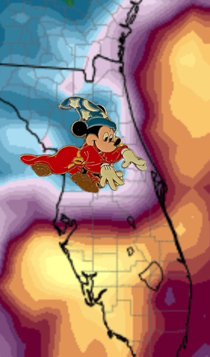 Using all available magic to keep the theme parks open this hurricane season #Flwx #Disney #weather