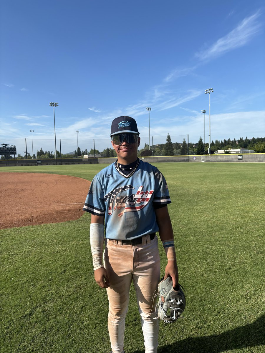 FiveToolCA's tweet photo. F: @TroskyTeams American 2027 8, CBA/SSC 2026 American 5
PoG: @aiden_lepisi14 2-4, 3B, 2 RBI https://t.co/ouoQGxbH9N