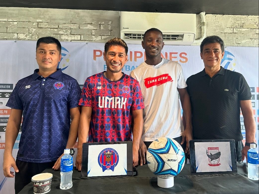 CebuFC's tweet photo. Pls come support your Gentle Giants in a nail-biting match against the Davao Aguilas. Tickets are still available for walk-ins. 
You can also support Cebu FC virtually via this link:
https://t.co/vTGyEjCaze
#TaraCebu #WeArePFL https://t.co/muZ5e7Pjyr