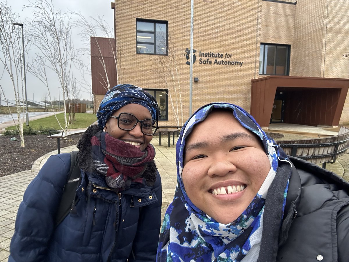 ailabspace's tweet image. Syamimi spent four months in the Institute for Safe Autonomy in University of York, UK, where she started exploring game theory for improving the safe autonomy of autonomous car agent.
#robolab #ailabspace #ubdsds #ubd #brunei #uniofyork #autonomousvehicles #autonomousdriving
