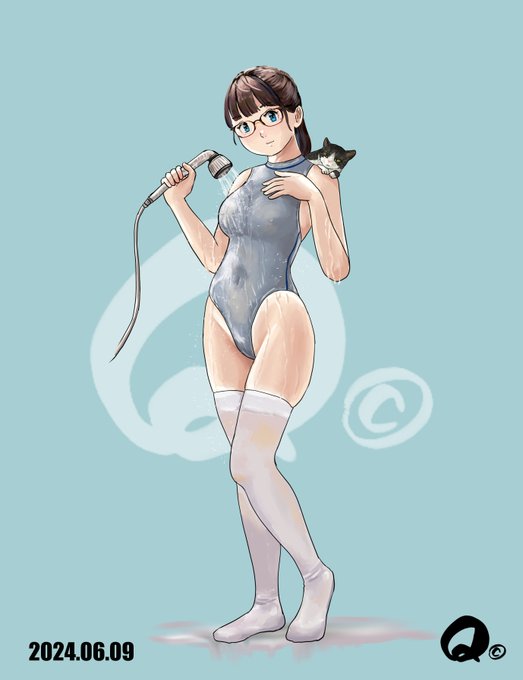 6/9㊐のモカちゃん🩰
レオタード大好き⑧(今日もレオタっぽくないけど～😅)
🚿 