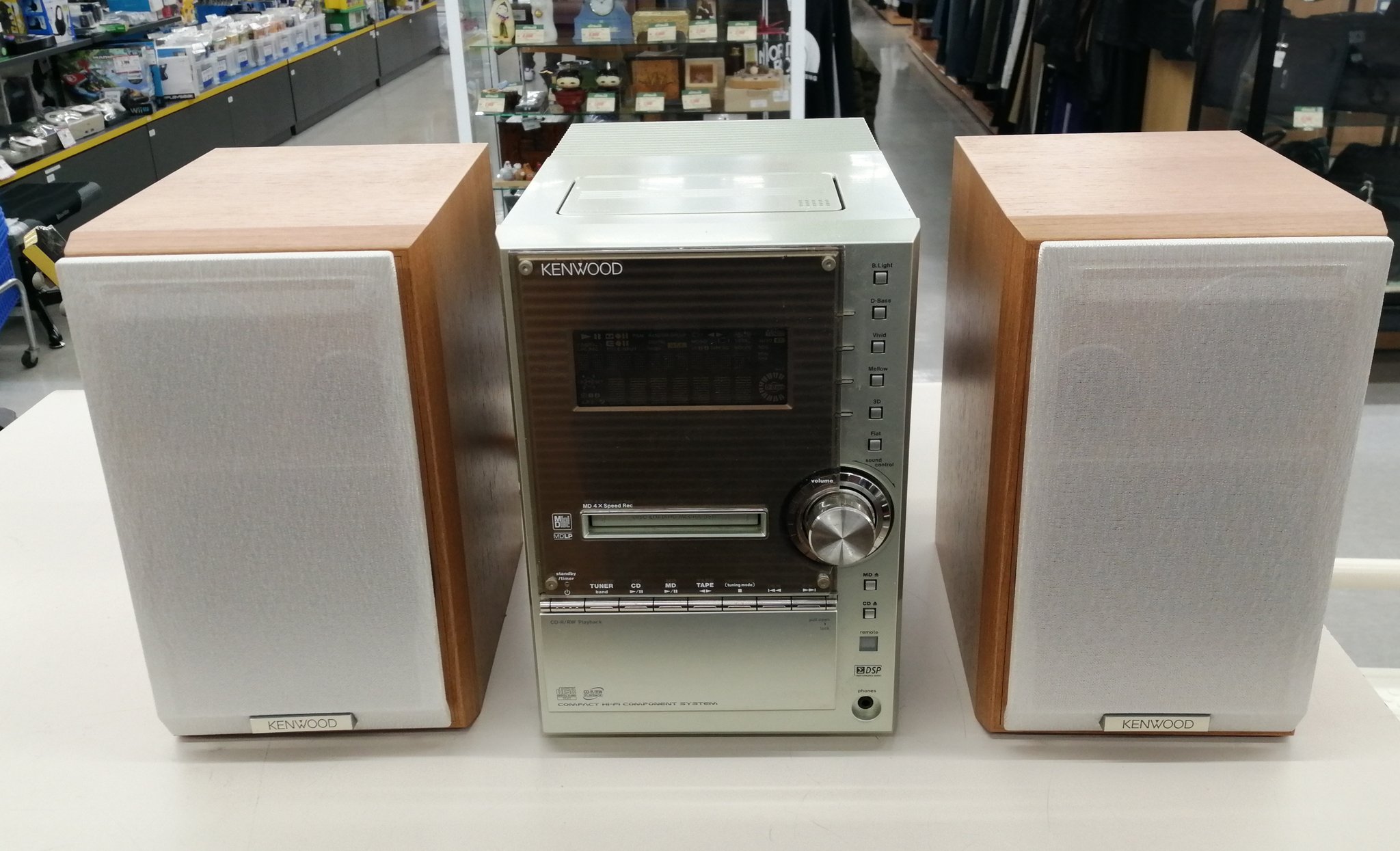 KENWOOD RXD-SL3MD スピーカー KENWOOD RXD-SL3MD 2005年製 CD/MD