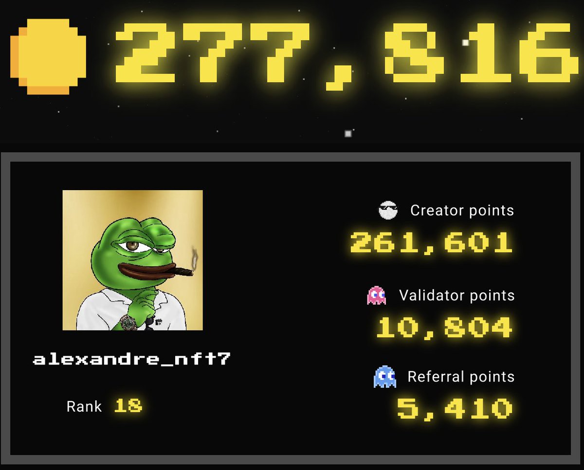 What I Won with Pacmoon, a thread: 

I often talk about everything I win with <a href="/pacmoon_/">Pacmoon</a>. Honestly, it is close to be a life changing token for me. At least at my scale. 

Let me decompose my win in 3 different points: Gold, Cash, and network. 

Long story short, $40k, 1200 gold