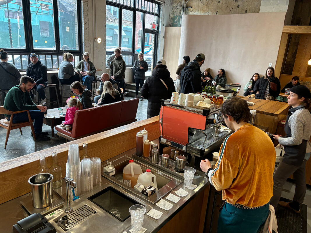 sprudge's tweet photo. The 2024 Build-Outs feature series is presented by @drinkdona and @ceadovenezia — and sponsored by @lamarzocco @pacificfoods and @GhirardelliCho2 #buildouts https://t.co/kEjtOtcRSv https://t.co/1drdKiTdE9