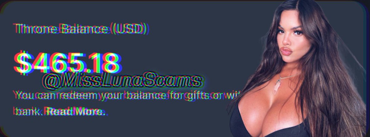 MissLunaScams's tweet photo. I just started actively using Throne a few days ago.

You scam sluts are so addicted to feeding my greedy ass cash.

Now get me to 💲500 on Throne.🤑

https://t.co/oVFOb27OhW

Findom Catfish HumanATM ScamBrat RipOffFetish Humiliation ScamKink Blackmail https://t.co/347zfdVUyo