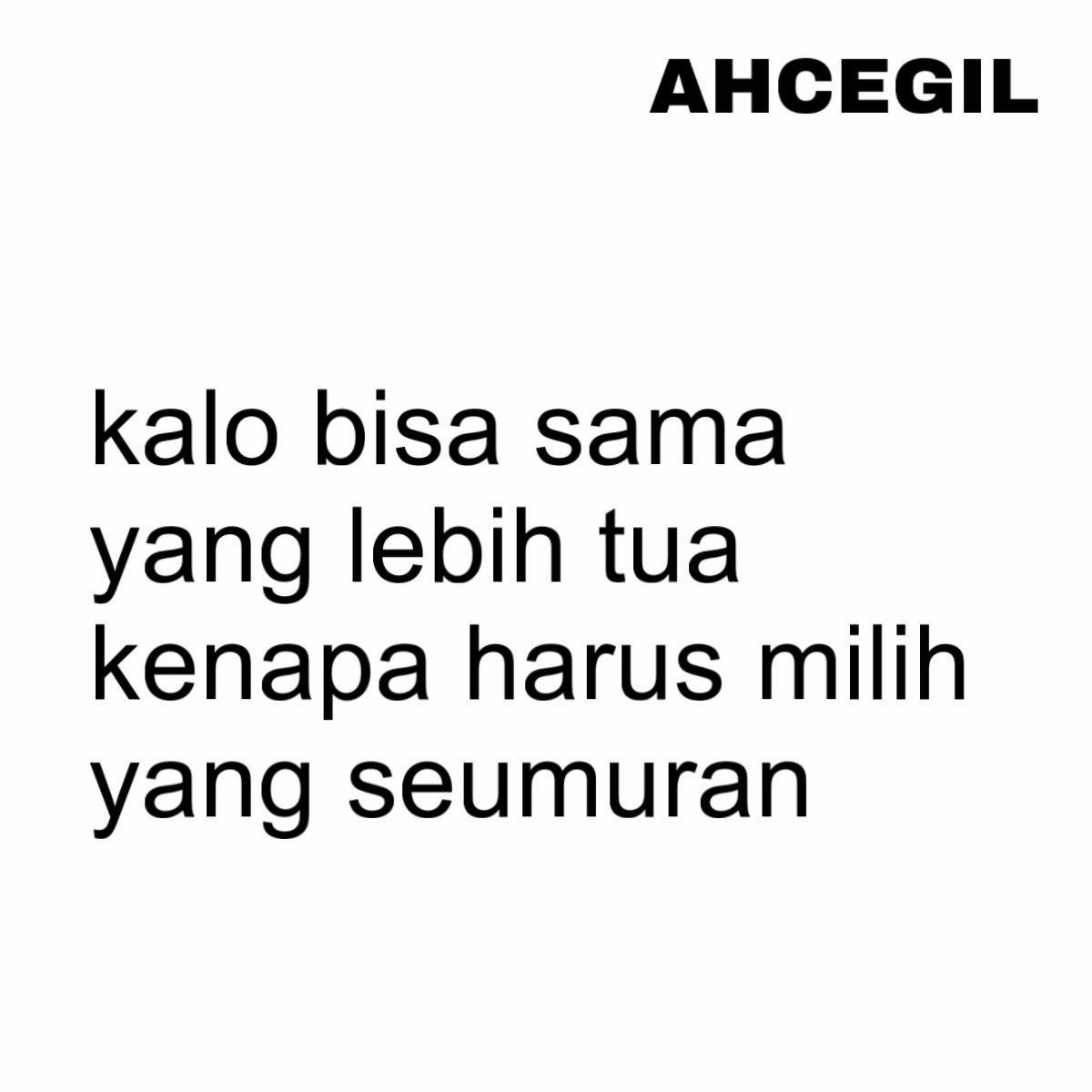 ahcegil's tweet photo. pilih yang lebih tua atau seumuran? https://t.co/XuAPQXUAWF