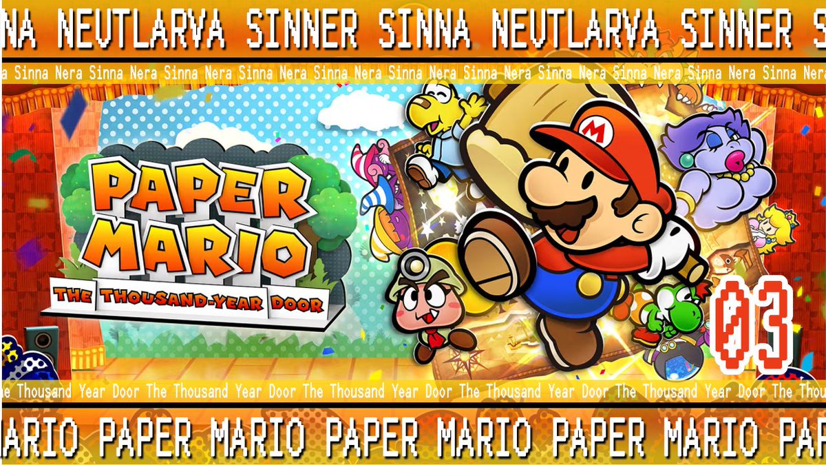 sinna_sinner's tweet photo. A little late to the party but I wanna stream today so I can rest tomorrow. Let's see how much we can clear today. So come in and say hi!

https://t.co/3As1hxz0QI
https://t.co/IQROPDxSzP  

#paper_mario  #thethousandyeardoor  #switch  #sinna  #youtube  #twitch https://t.co/GGkAVjOXpG