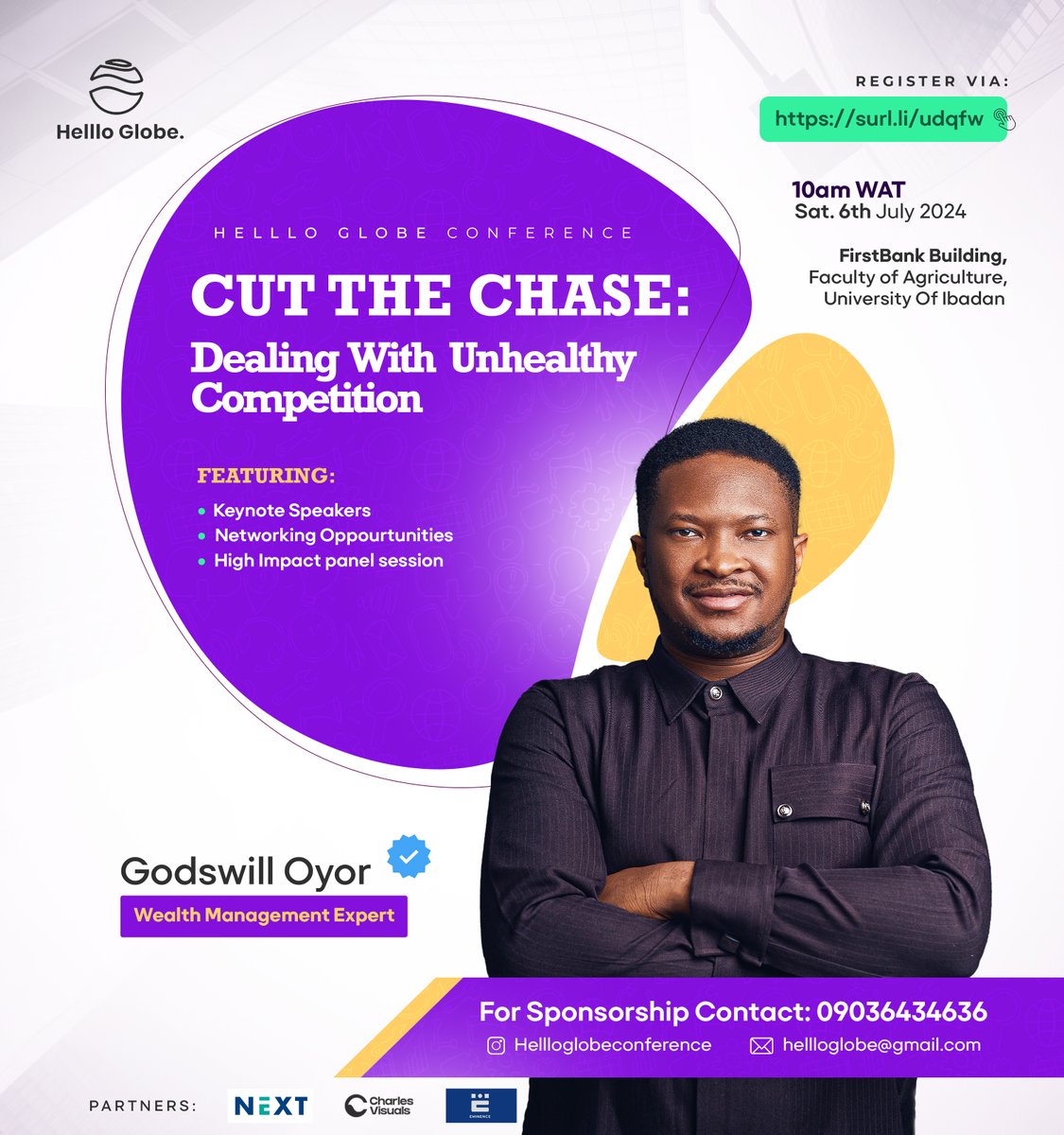 theolucharles's tweet photo. I have cooked again! 🔥

I did a thing for Hellloglobeconference Branding
 @Behance profile: "CONFERENCE FLYER DESIGN - CUT THE CHASE" https://t.co/tJ6jQPEqJY 

#branding #flyerdesigner #ukdesigner #brandinguk #conferencedesign

Charles Visuals 2024 https://t.co/iYidHHwwlH