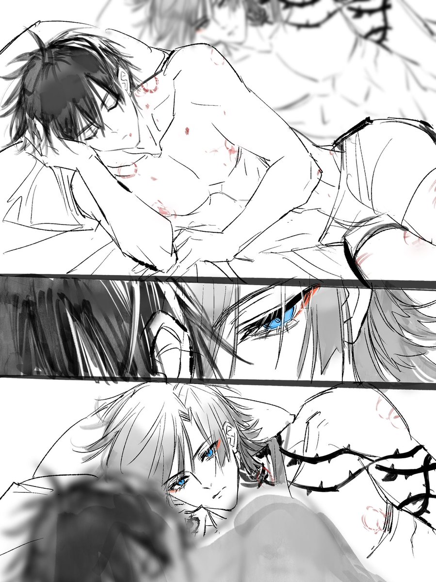 doveinskyking's tweet image. #kiis blue rose, red rose