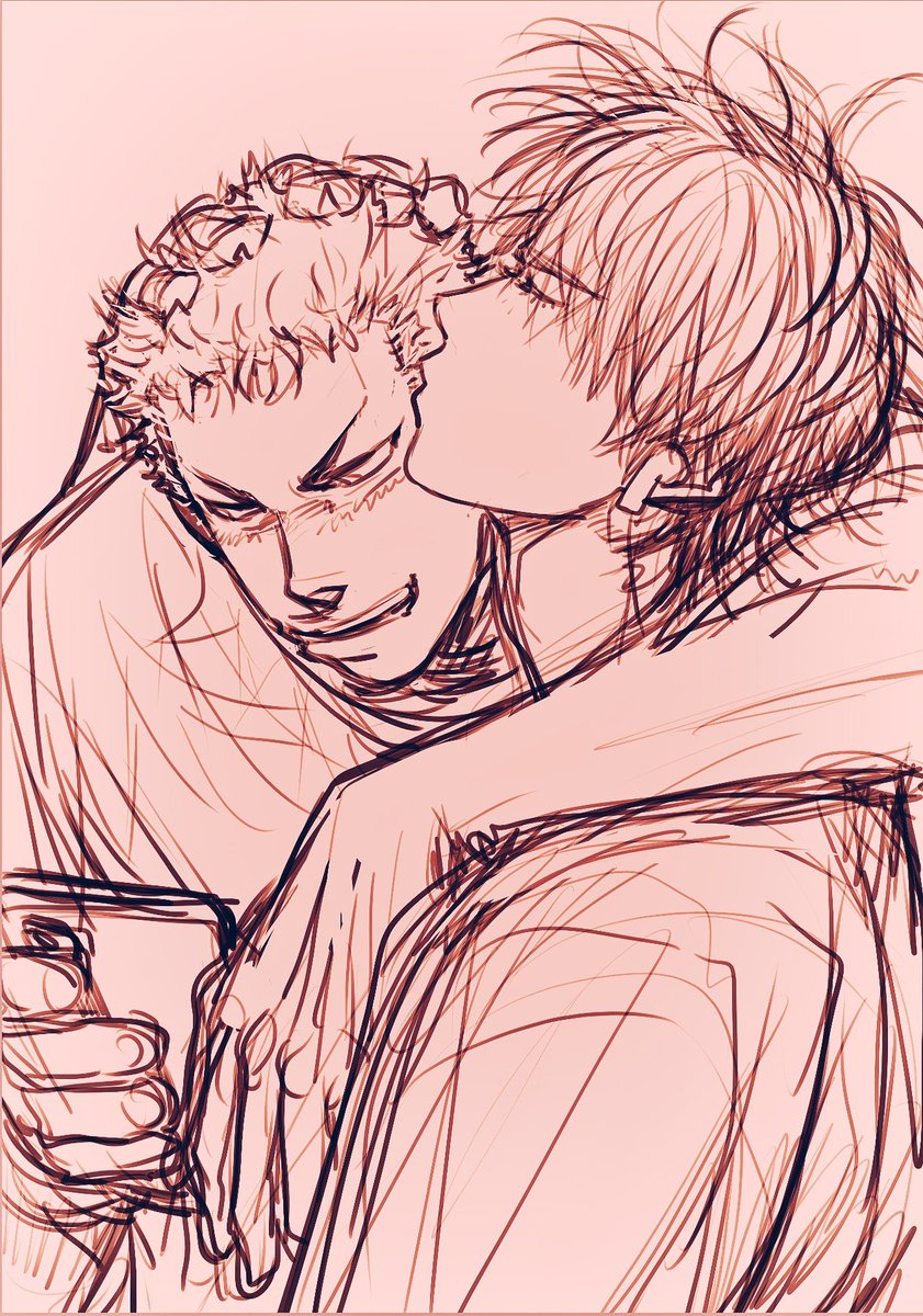 💋
休憩合間のラクガキ