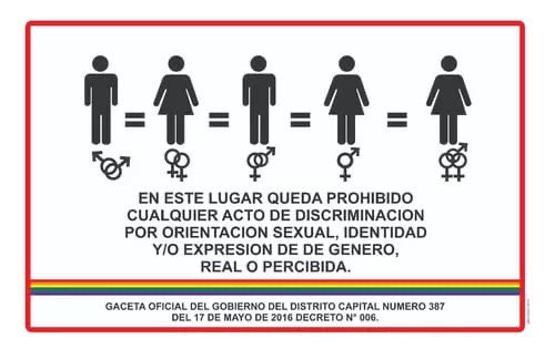 Sí, si es discriminación y por eso nos vemos mañana 🌈✨

⏰A las 4:00 pm

📍¿Dónde? Sambil La Candelaria

Para alzar nuestras voces contra la discriminación y celebrar el amor en todas sus formas.

Mostremos al mundo que el amor no tiene límites y que no toleraremos la