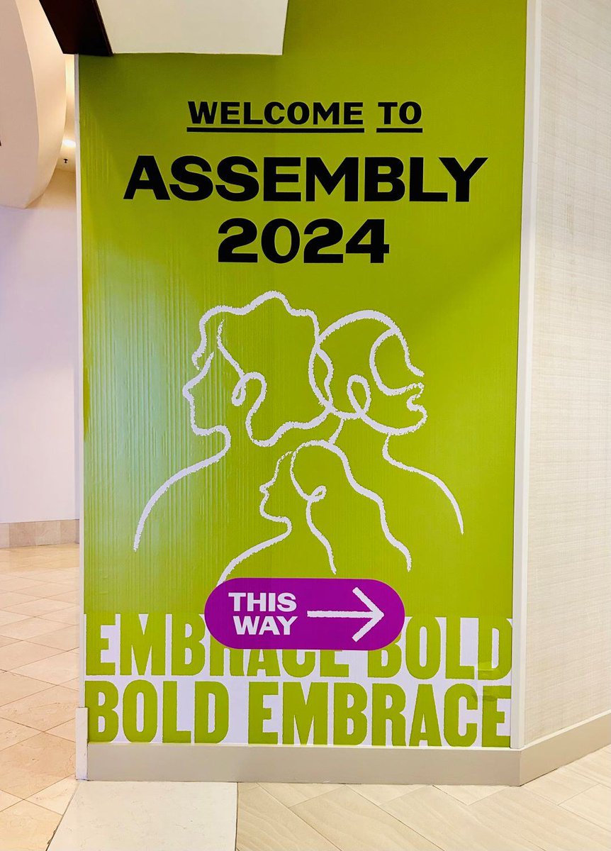 TheCHAUSA's tweet photo. We can’t wait to welcome #CatholicHealth leaders to #2024CHA Assembly! We’re making final touches to ensure your experience is transformative, illuminating and meaningful. See you tomorrow when we will #EmbraceBold as we strive to make a difference in the lives of those we serve! https://t.co/ibQmGhb5kg