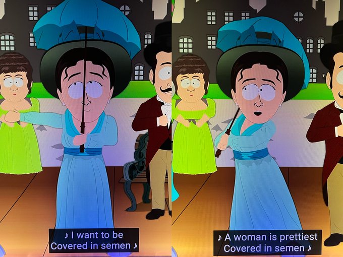 #southpark knows what&rsquo;s up 😂😂🤣🤣   &bull; #coveredinsemen https://t.co/aM7hppP0NO<a href="/tag/southpark"class="tags">#southpark</a><a href="/tag/coveredinsemen"class="tags">#coveredinsemen</a>