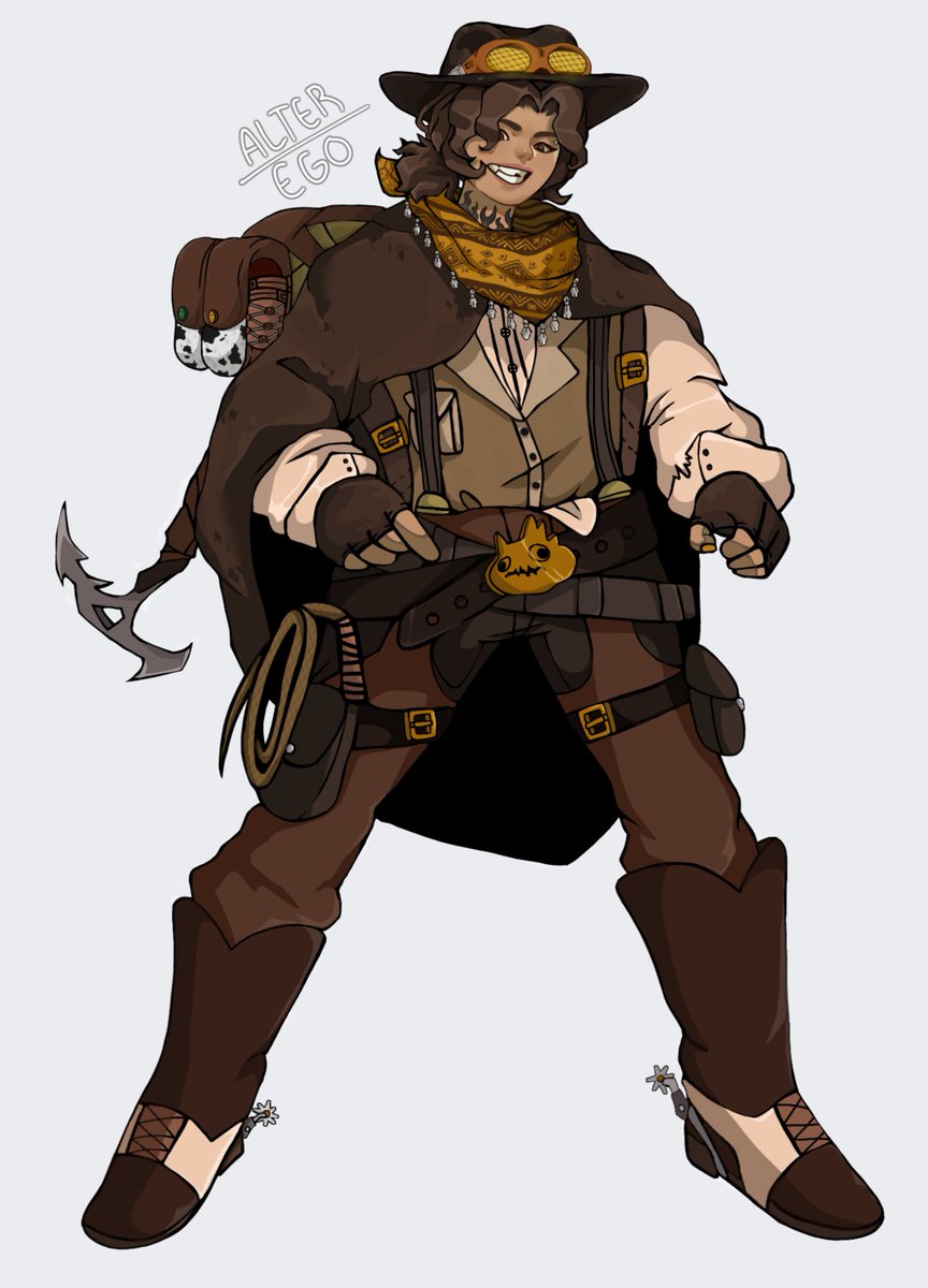 Altered_727's tweet photo. Y'ALL, AFTER AGES I FINALLY FINISHED IT, ALL HAIL COWPOKE VENTURE

#ow #ow2 #overwatch #overwatch2 #venture #venture2 #art https://t.co/4S10iWI98r