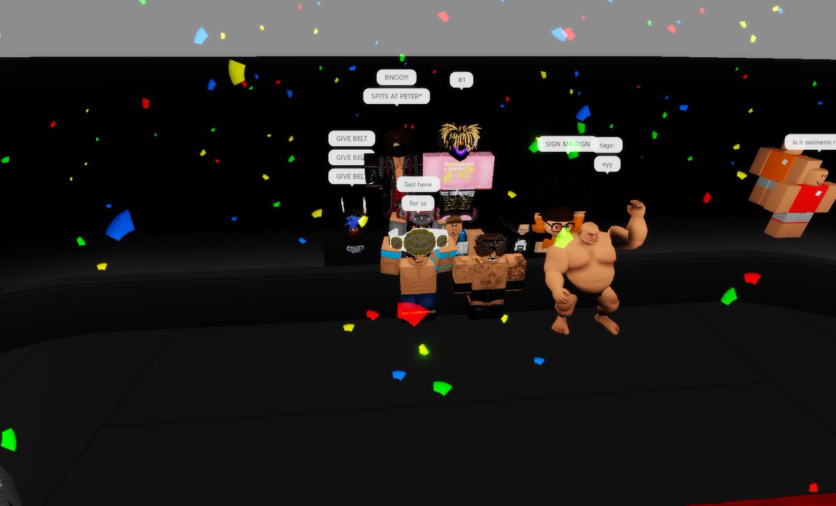 iblameptr's tweet photo. THE END TO CARGILL'S REIGN, AND THE BEGINNING TO PETER CENA'S
ALL NEW @NCW_RBLX INTERCONTINENTAL CHAMPION
#E4A #PCNATION https://t.co/OPitGMHSlC